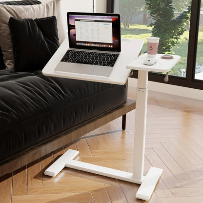 PUNCIA Split-Top Adjustable Overbed Desk