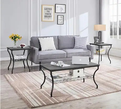 Triple Set Modern Living Room Tables